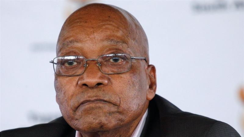 South Africa's President Zuma facing his country's 'junk' credit status.