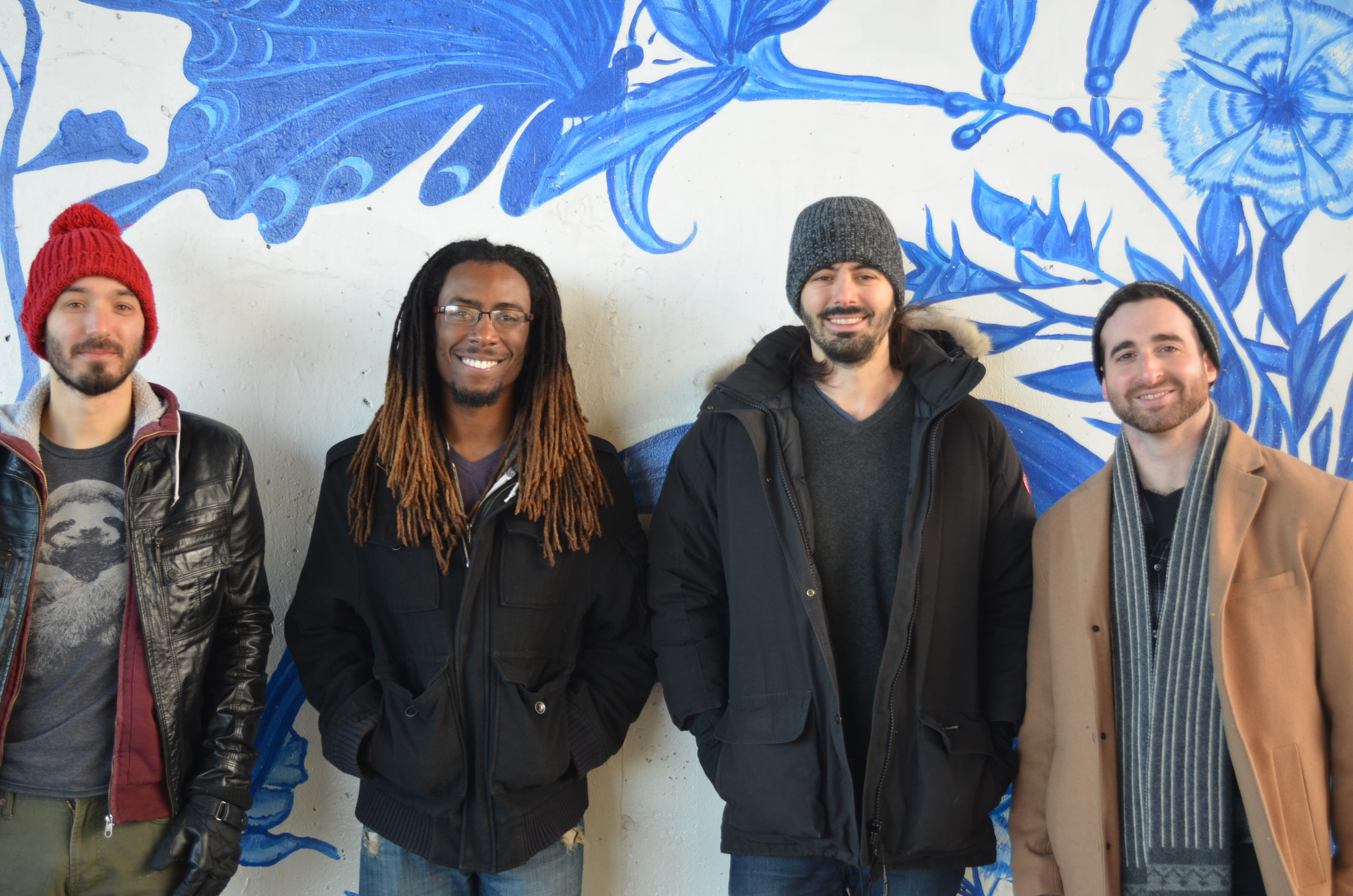 Marbin | Left to Right: Danny Markovitch (saxophone), Everette Benton Jr. (drums), Dani Rabin (guitar), Jon Nadel (bass)