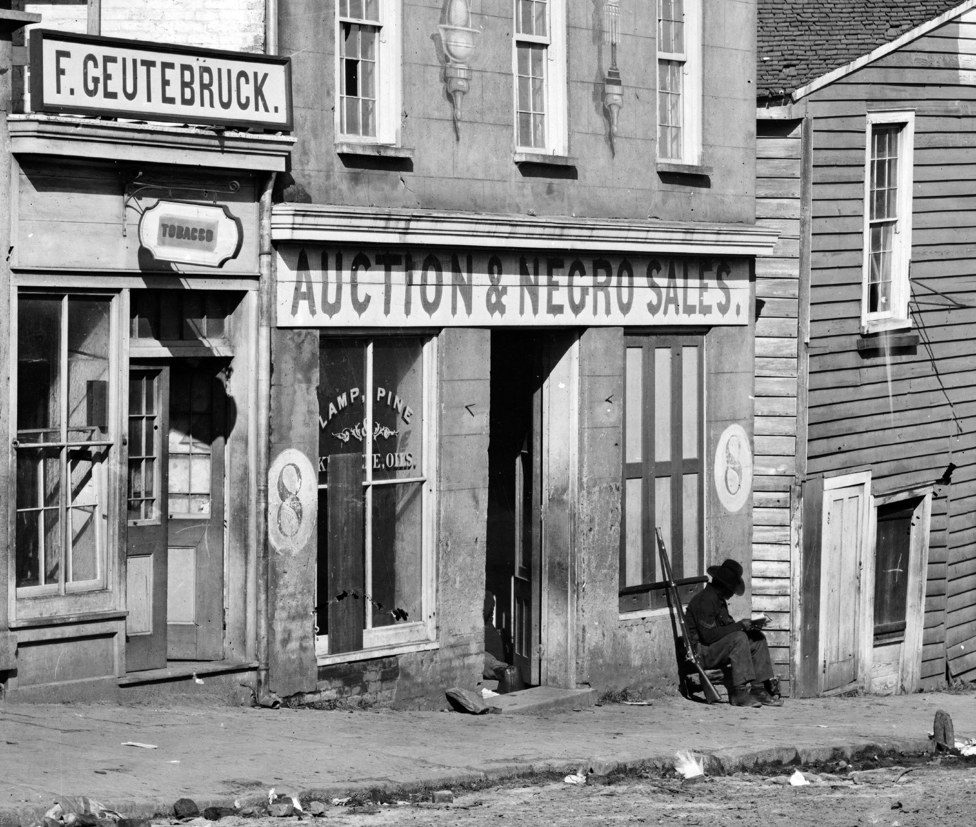 Slave trader’s business in Atlanta, 1864